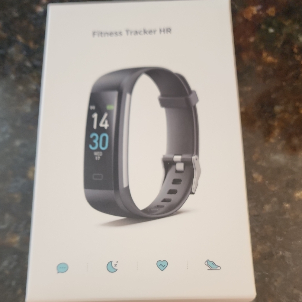 Fitness Tracker HR Black - Picture 1 of 2